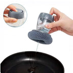 2 In 1 Liquid Soap Dispensing Brush (Pack of 2)