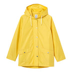 Waterproof Hooded Raincoat – Universal Fit for the Whole Family | Yellow, 1 Pc